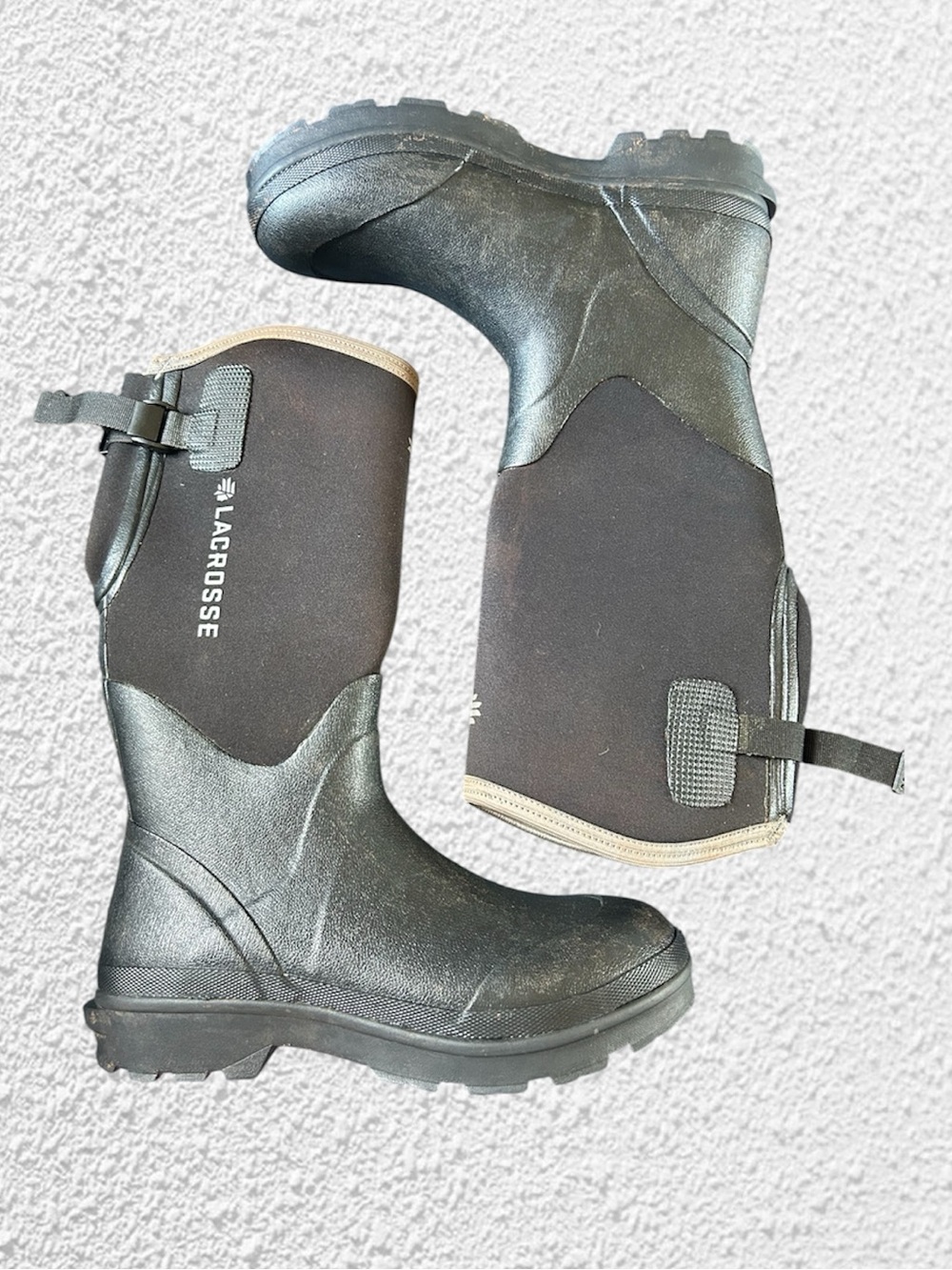 Lacrosse Alpha Range 14” Black 5.0MM Size 7 Boots